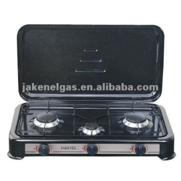 Euro Type Gas Stove Triple Burner